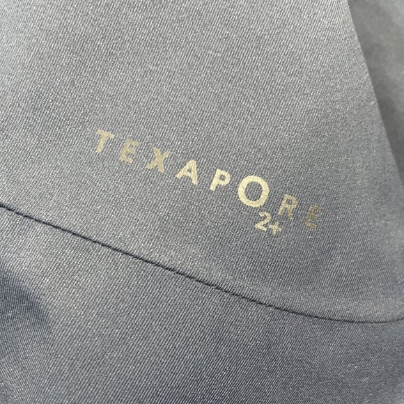 Jack Wolfskin Texapore Jacket Women’s M Shell Rain Full Zip Mesh Lined Navy - Picture 12 of 13